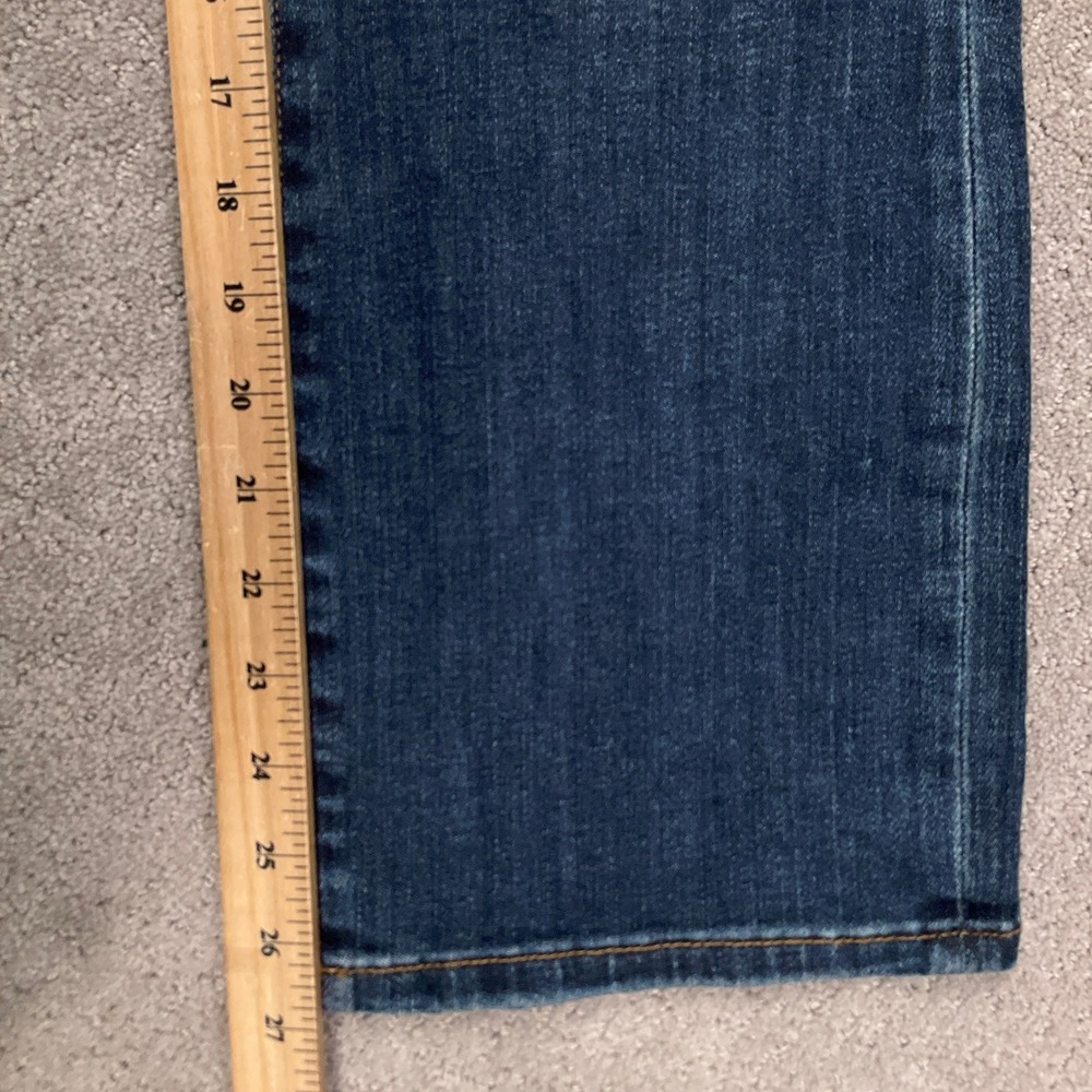 Judy Blue Jeans Women 16W Dark Blue Straight Leg Distressed Ripped JB88517 NWT - Picture 8 of 11